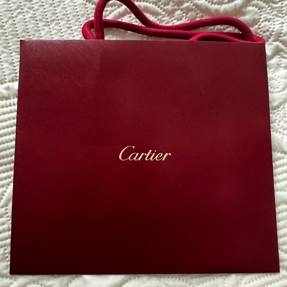 Cartier Burgundy Women's Bag